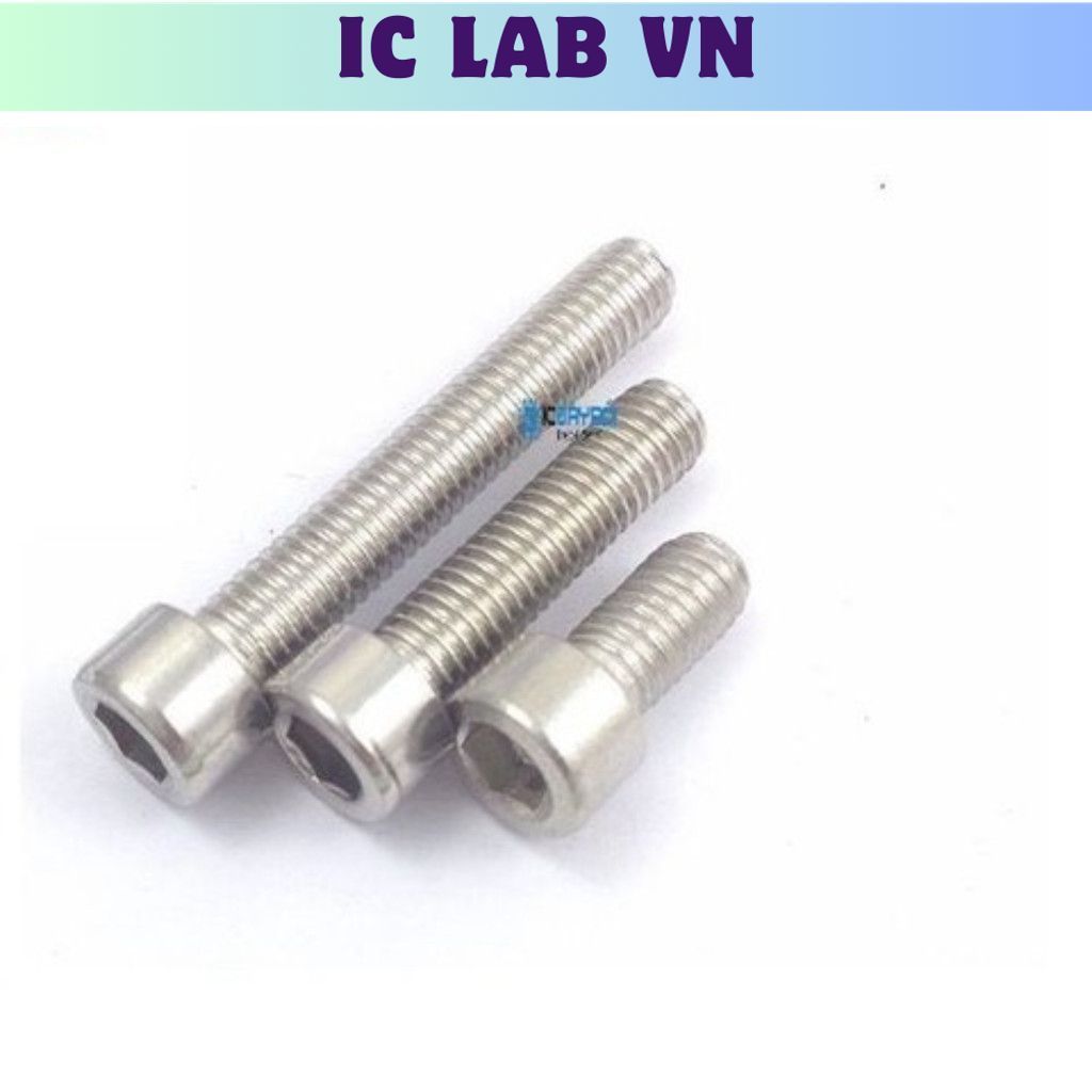 [10 Cái]- Ốc Lục Giác M5 40MM Ic Lab VN