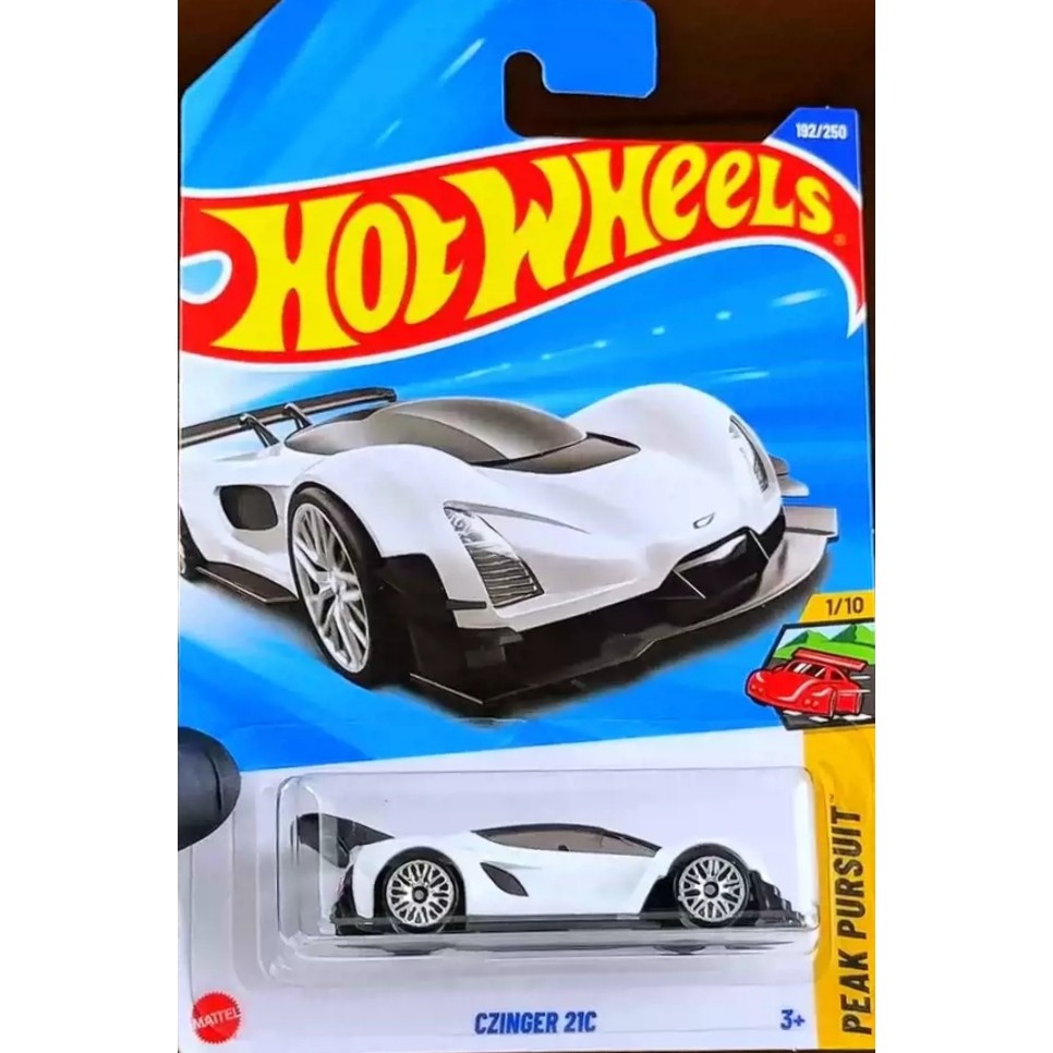 Hotwheels Hotwheels Hotwheels Hotwheels 21C Supercar White CZINGER 21C 192 / 25P