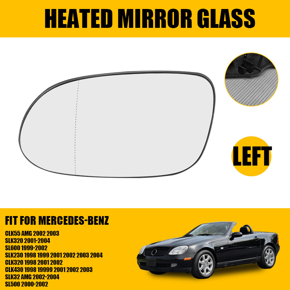 Gương Kính Cho Xe Mercedes CLK320 CLK430 SL500 SLK230 SLK320 Lái Xe Bên Trái P