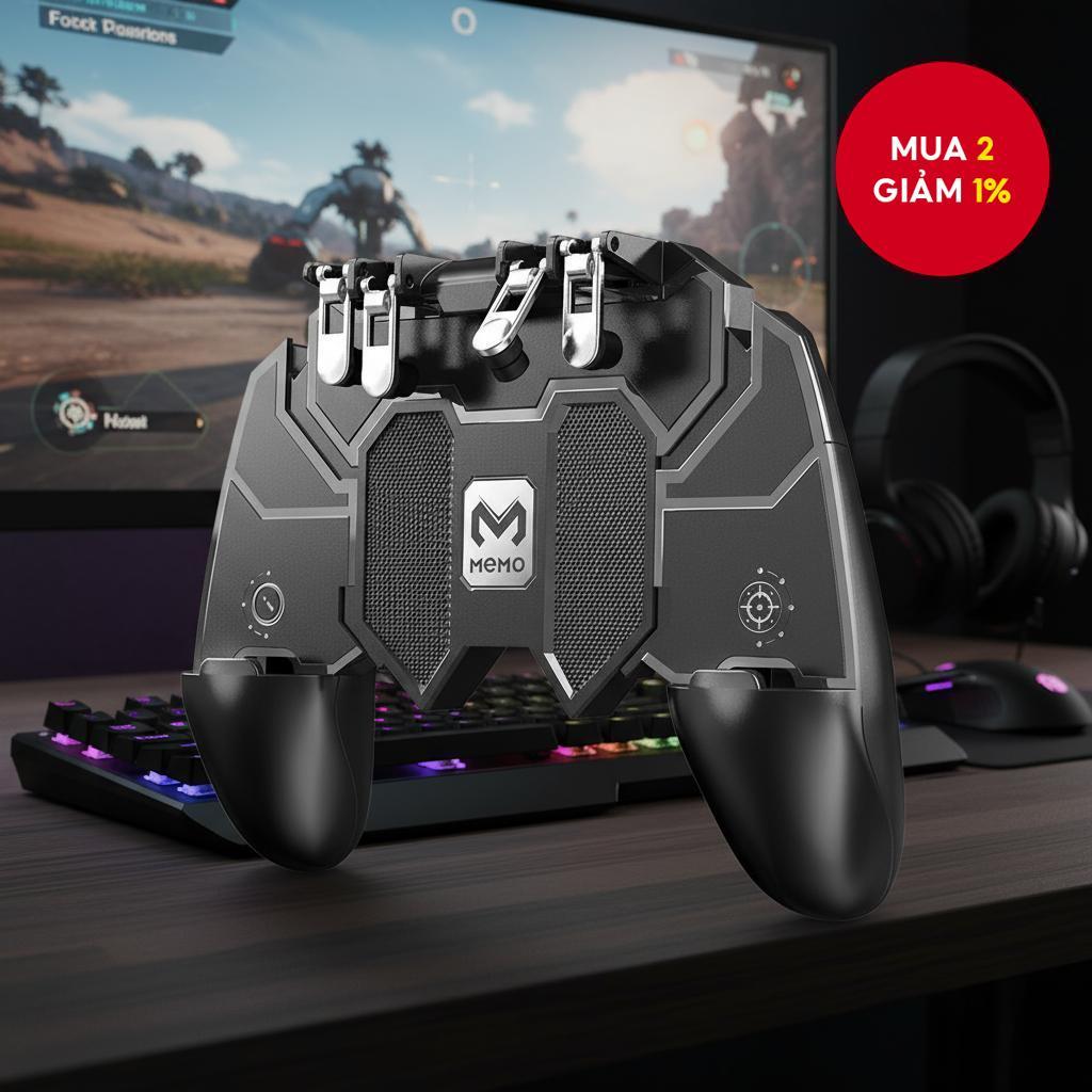Gamepad điều khiển trò chơi di động mới nhất cho điện thoại Android iPhone, tay cầm chơi Pubg không 
