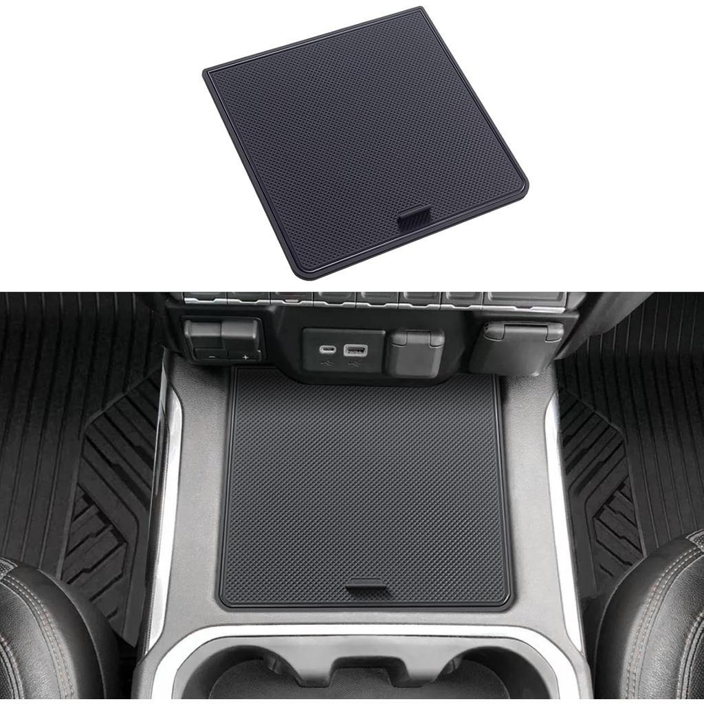 Vỏ ngăn bảng điều khiển trung tâm Bộ sắp xếp ẩn Phù hợp với 2019-2022 Chevy Silverado / GMC Sierra 1