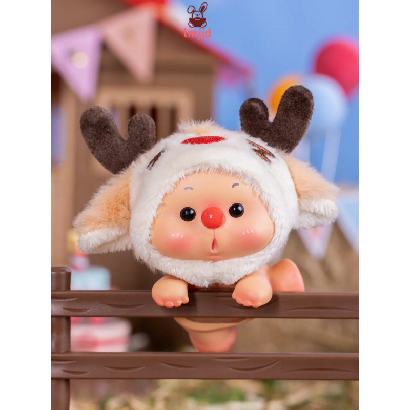 JOYS OYO Bear Cub Animal Lying Series Mini Blind Box Đồ chơi hợp thời trang