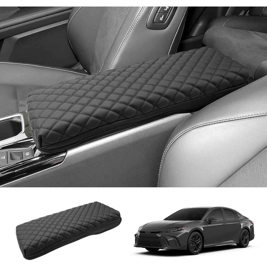 Vỏ bọc bảng điều khiển trung tâm Camry 2025 cho Toyota Camry (LE / SE / XLE / XSE), Đệm da chống thấ