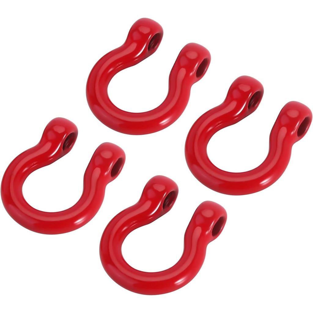 Móc kéo vòng INJORA D với vít M1.4 cho FCX18 LC80 TRX4M Defender