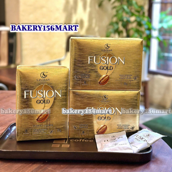 QUÀ TẾT Levant Cafe Fusion Gold hg 160gr  - bakery.nhathuy