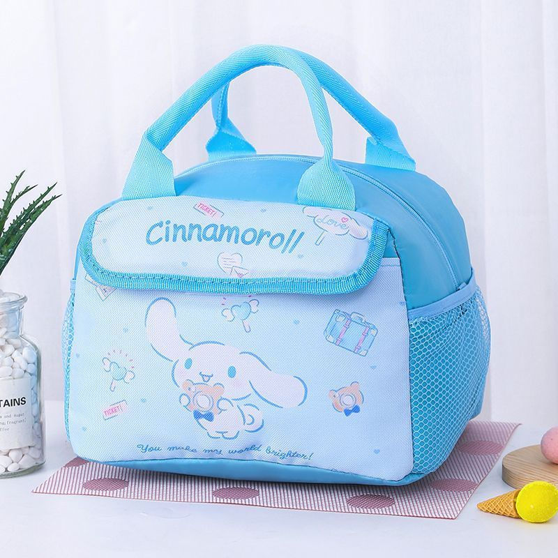 New Product#Student Lunch Box Bag Insulated Bag Large Waterproof Lunch Bag Cartoon Cute Office Worke