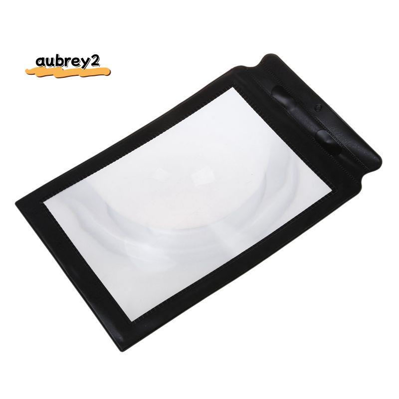 A4 Full Page 3x Tấm Kính Phóng Đại Lớn Sách Hỗ Trợ Đọc Sách
