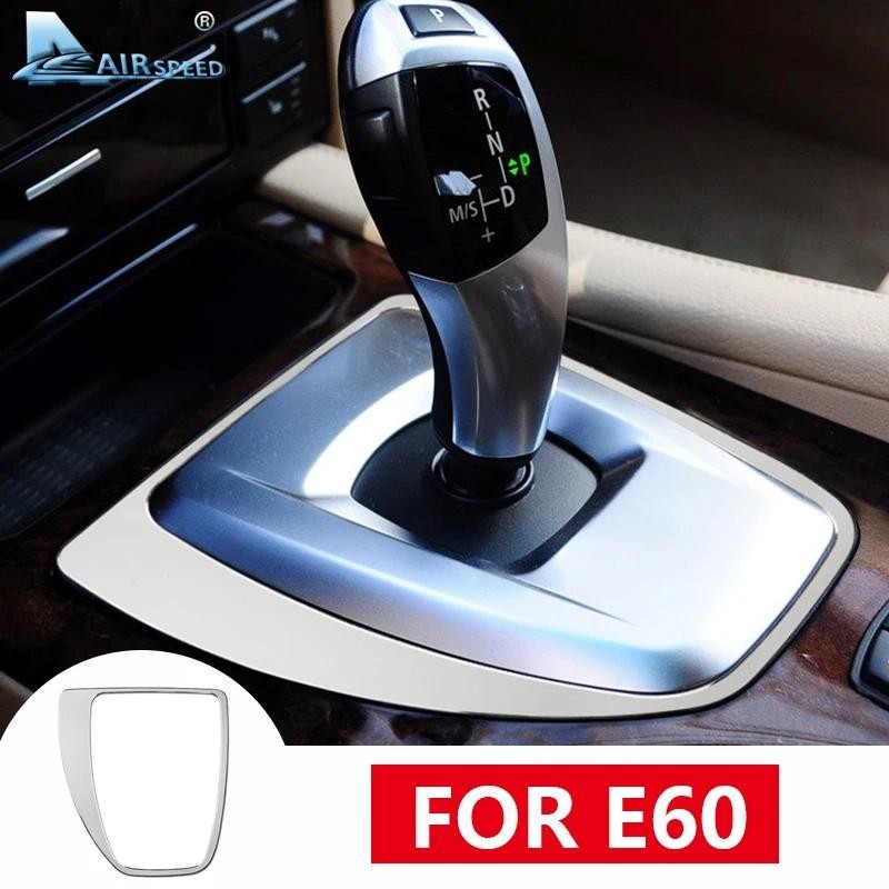 Airspeed Hợp Kim Nhôm Cho Xe BMW E60 Phụ Kiện BMW E60 Dán Cho Xe BMW E60 Nội Thất Viền Xe Bánh Răng 