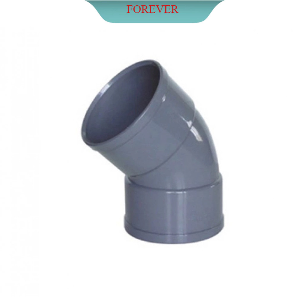 CHẾCH 160/NỐI GÓC 45 ĐỘ PHI 160 MM-PVC NHỰA GIÁ TỐT