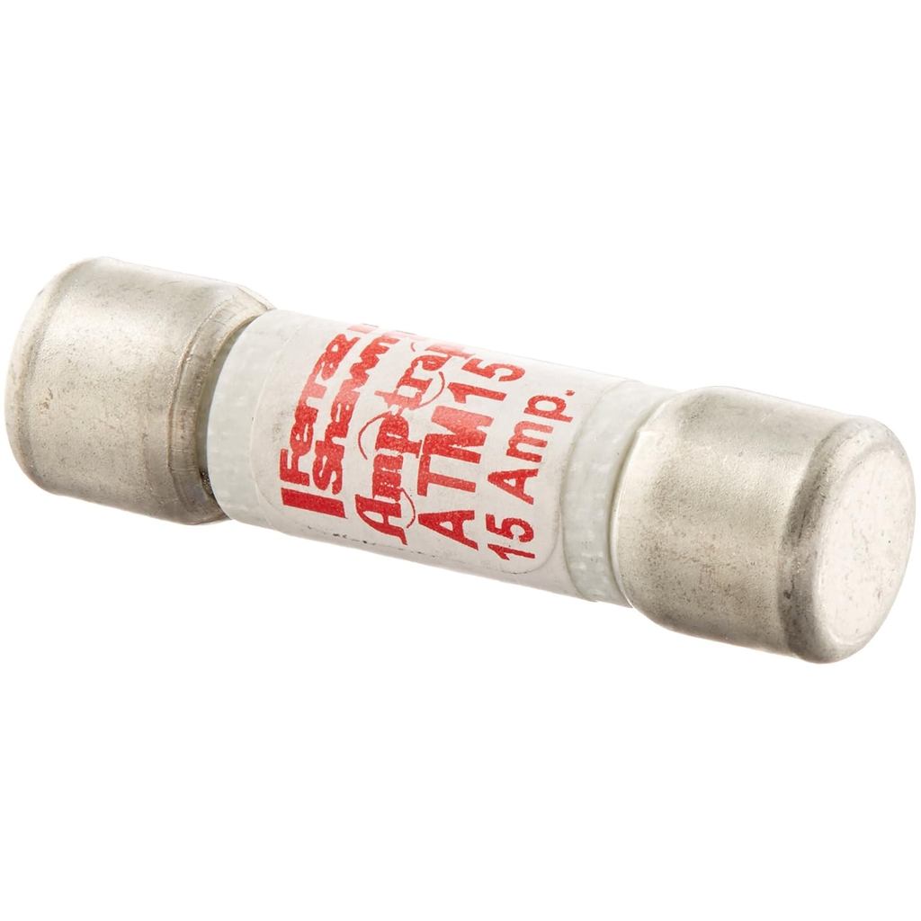 Cầu chì nhỏ gọn hoạt động nhanh Mersen ATM Amp-Trap, 600VAC / DC, 100kA, 15 Ampe, Đường kính 13 / 32