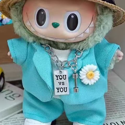 Quần áo búp bê labubu Quan Chí Long 17cm quần áo búp bê vải GD cùng mẫu đổi quần áo búp bê gd thế hệ