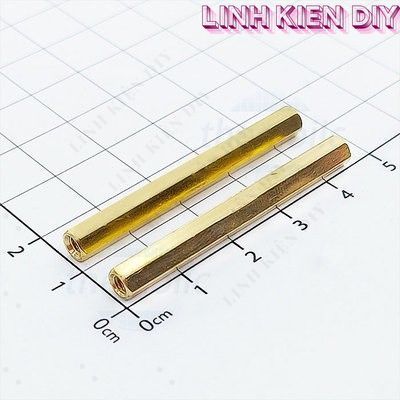 [3 Cái]- Trụ Đồng HEX-M3 Cái-Cái Dài 45mm Linh Kiện DIY