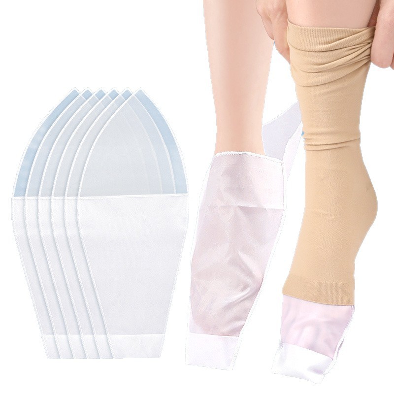 Hot Sale#Compression Stockings Wearing Tool Elastic Assistive Foot Sleeves Compression Stockings Eas