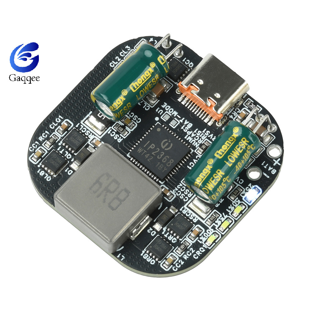 Bộ xả sạc 2-5S PD 100W IP2368 Mô-đun sạc nhanh Buck-Boost với giao diện Type-C