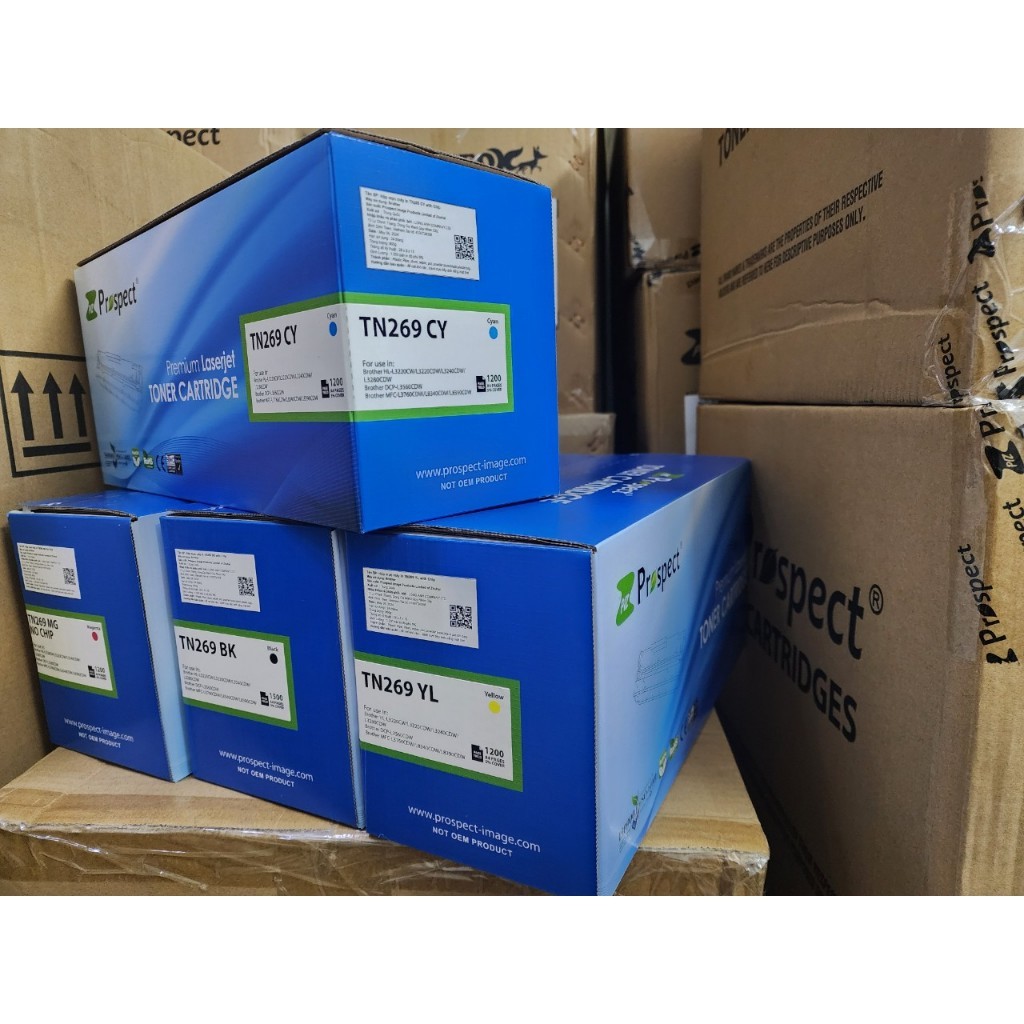 Hộp mực PRO TN269_full chip cho máy brother HL-L3270CDW, DCP-L3551CDW, MFC-L3750CDW, MFC-L3770CDW