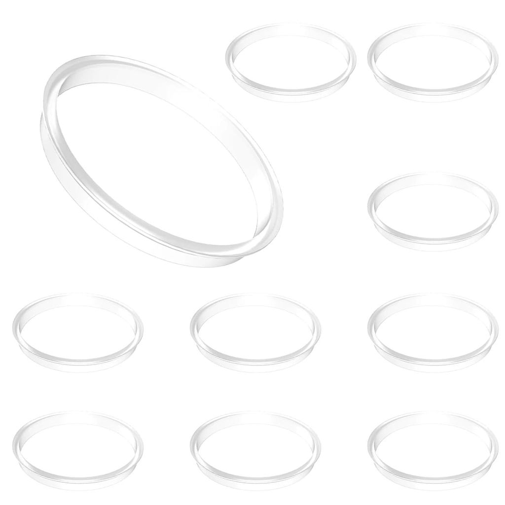 Vòng rót chai phòng thí nghiệm GL 45 Nhựa PP GL 45 Nhẫn Phù hợp với chỉ lọ Gl45 (Trong suốt 20 chiếc