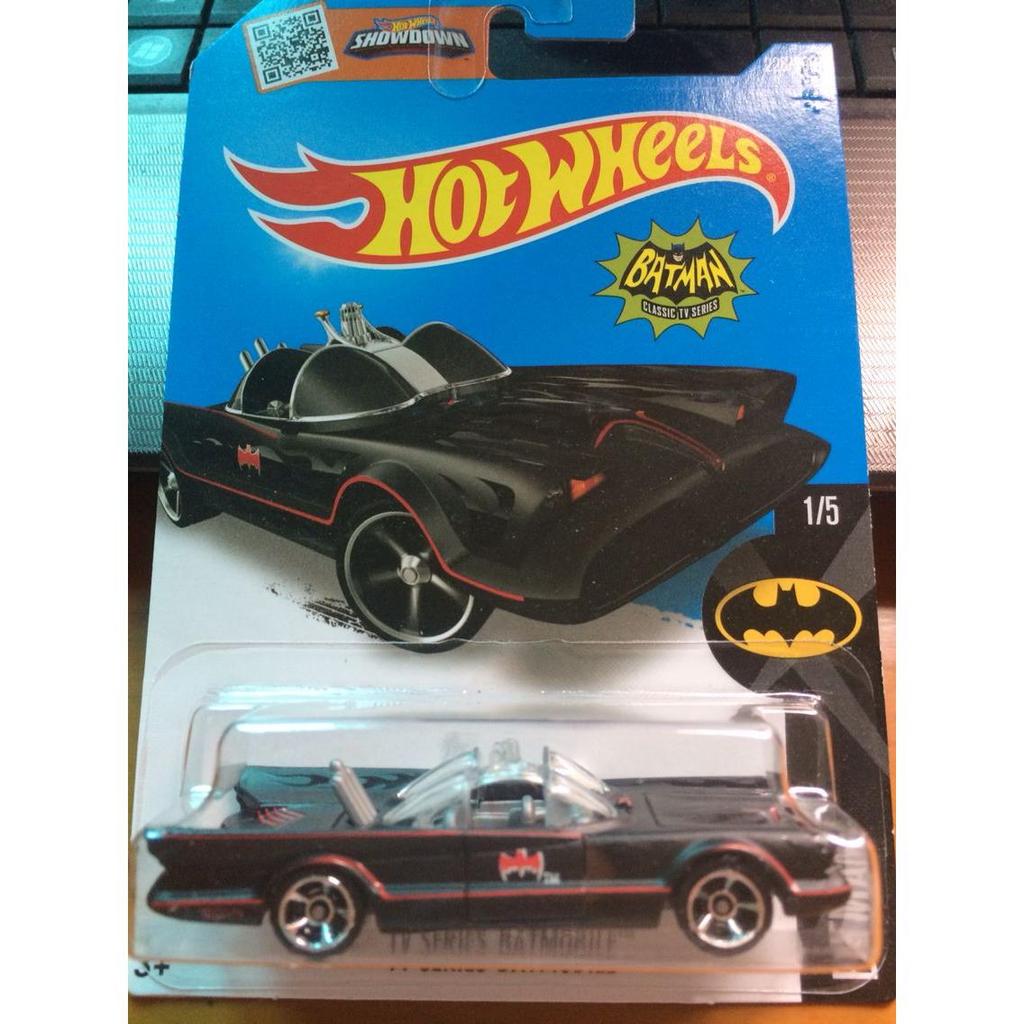 2016 Hot Wheels Hot Little Xe thể thao Batmobile 226 / 250 (W6-8)