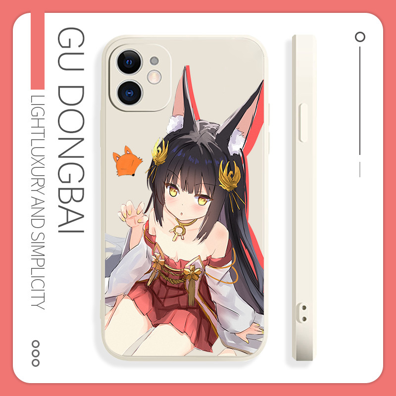 Ốp lưng họa tiết Azur Lane IJN Nagato iPhone 17 16 iPhone 15 14 13 12 11 Plus Pro Max X TPU trong su