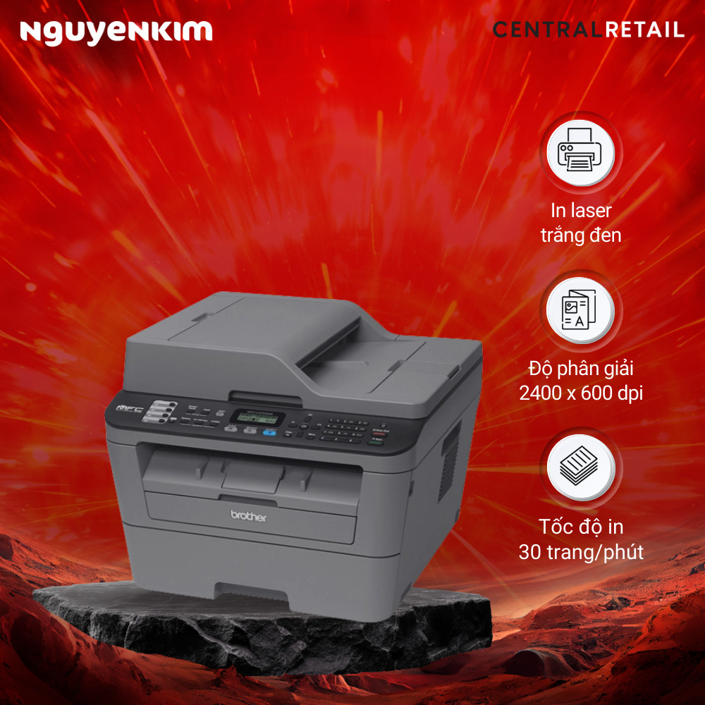 Máy in laser đa năng Brother MFC-L2701DW
