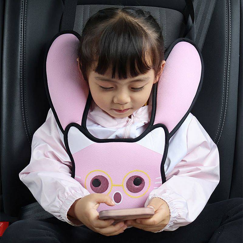 【Ready Stock】 Children's Car Safety Belt Adjustment Holder Kids Avoid Cutting into the Neck Stopper 