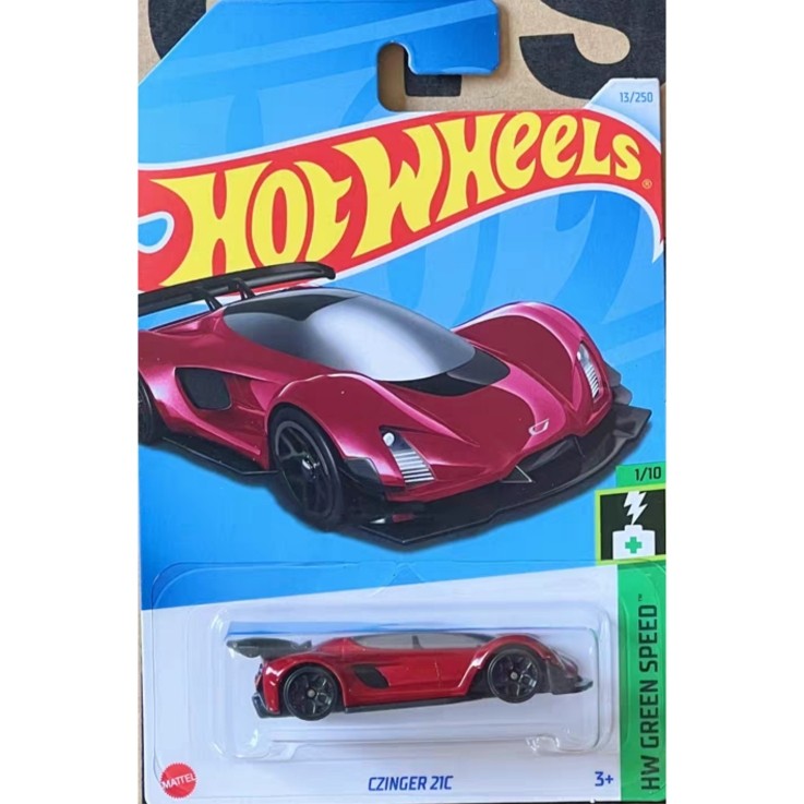 Hotwheels Hotwheels Hotwheels Hotwheels Electric Supercar Red CZINGER 21C 23 24C