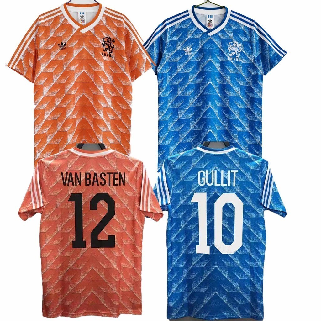 Sơ mi bóng đá cổ điển năm 1988 của Hà Lan dành cho nam