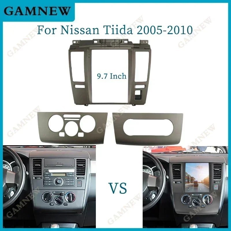 Khung mặt điều hướng NISSAN TIIDA Thích hợp cho khung đa dạng điều hướng Android NISSAN TIIDA 2005-2