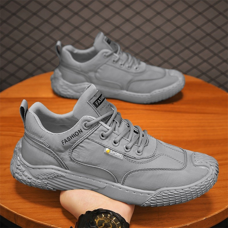 Men's Shoes Fashion Korean Style Flat Spring Ice Silk Sneakers Casual Shoes