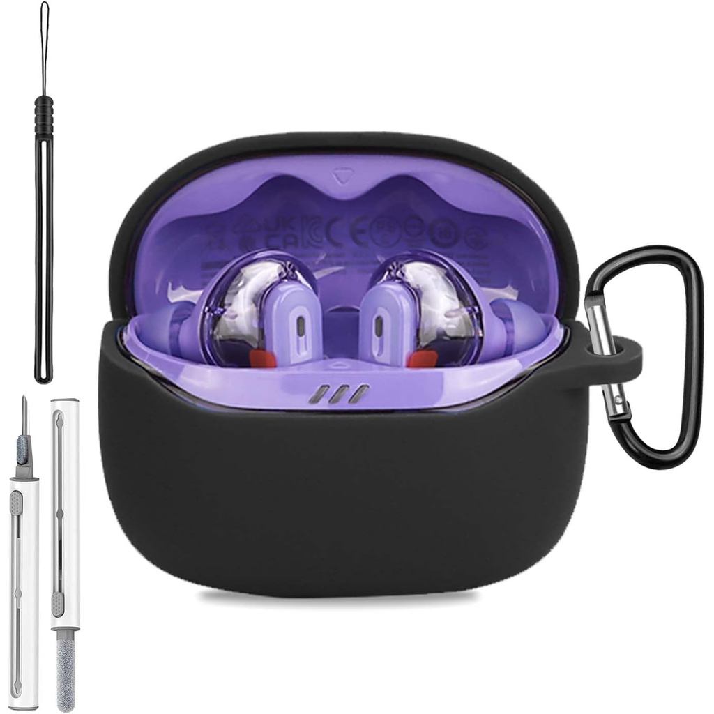 Ốp lưng cho JBL Tune Beam 2 / Tune Beam 2 Ghost, Vỏ bảo vệ silicon cho JBL Tune Beam 2, Vỏ chống sốc