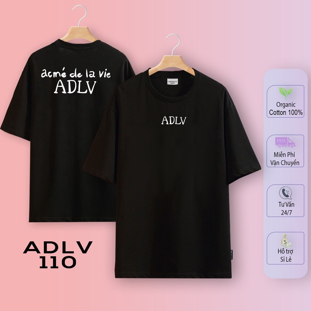[Basic] Áo Thun ADLV Glossy Basic, Cotton 2c 100% - Mỹ Tú Store