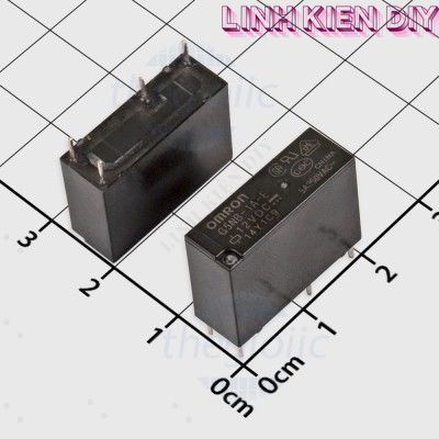 [2 Cái]- G5NB-1A-E-12VDC Rơ Le 12VDC 5A SPST-NO 4 Chân Linh Kiện DIY