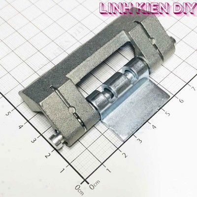 HL011-2 Bản Lề Tủ Điện Màu Xám Linh Kiện DIY