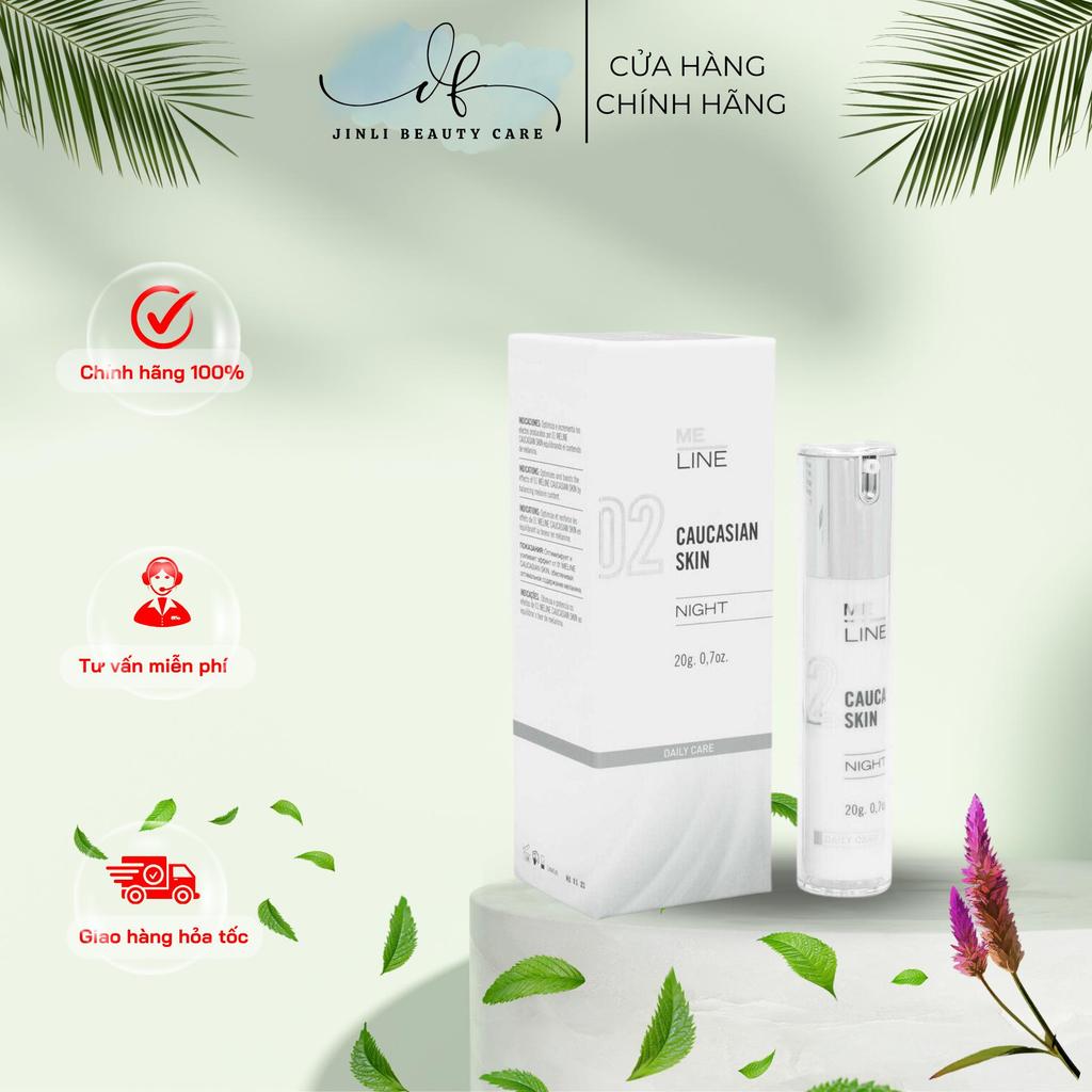 INNOAESTHENTICS 02 Meline Caucasian Skin Night 20gram - Kem dưỡng phân giải sắc tố da