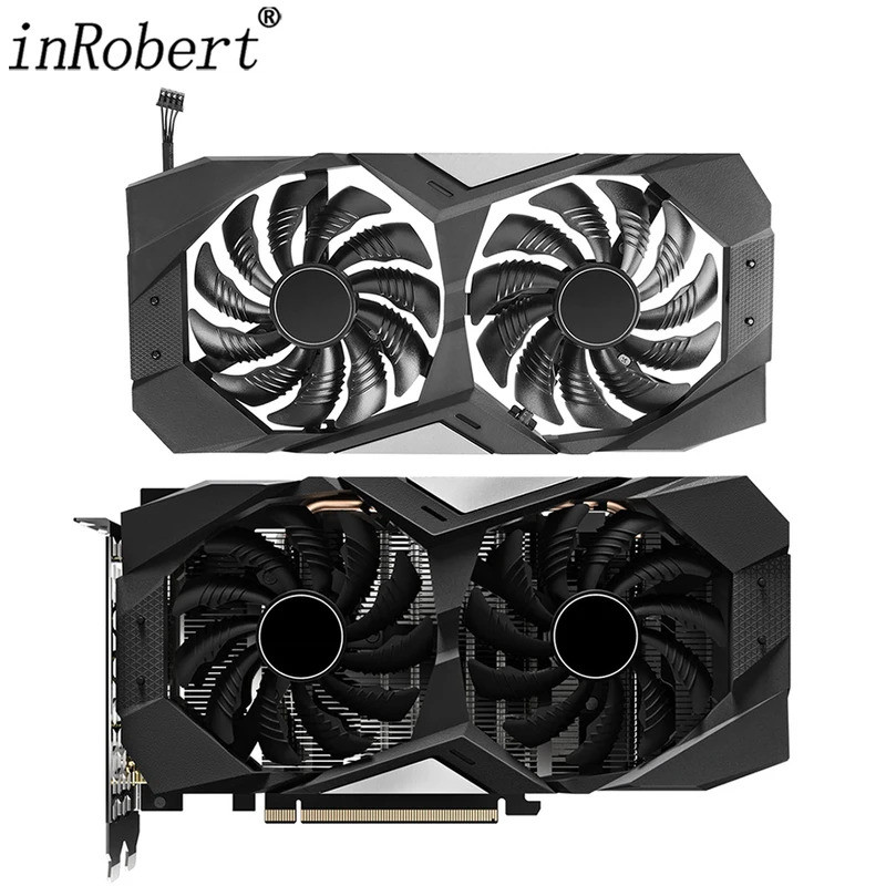 88MM T129215SU GTX1660 Card Đồ Họa Thay Thế Quạt Cho Gigabyte RTX 1660 SUPER OC 6G Card Đồ Họa Quạt 