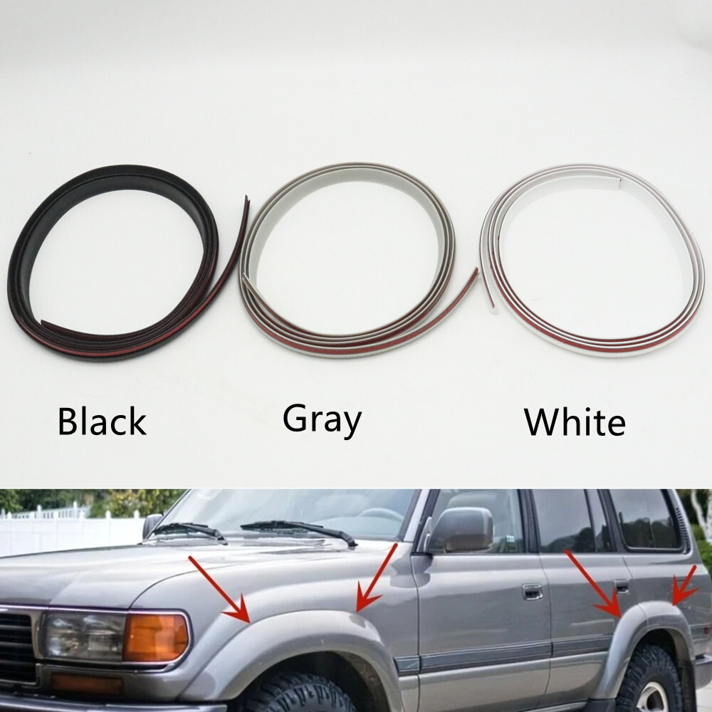 Fender Bánh Xe Vòm Cao Su Niêm Phong Dải Cho Xe Toyota Land Cruiser LC80 Prado LC95