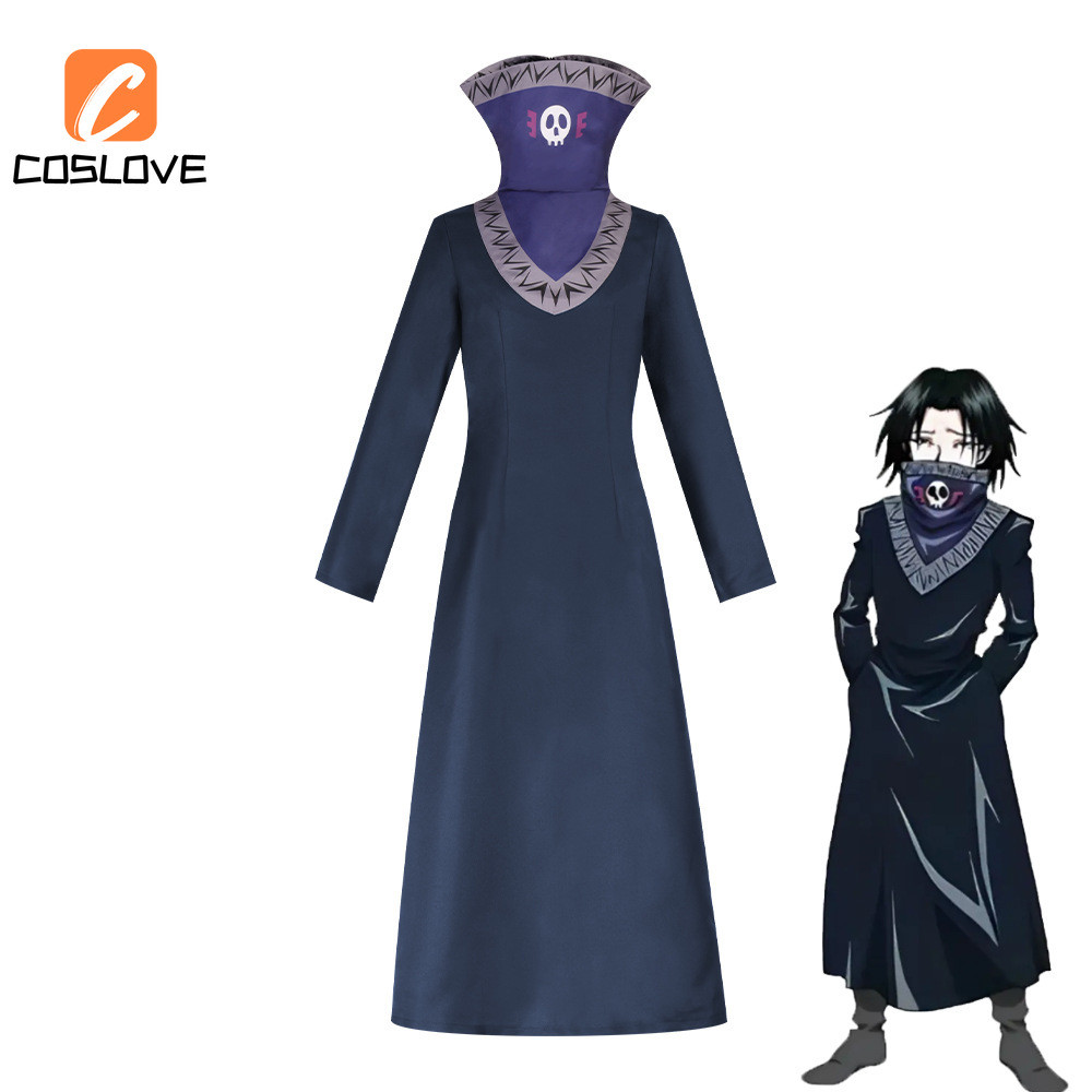 Outfit cosplay Feitan Portor từ AnimeHunter x Hunter - Bao gồm áo khoác tay dài cho người lớn