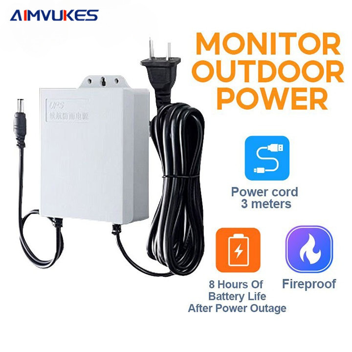 Bộ lưu điện 12V lưu điện wifi và camera ngoài trời , ups wifi 12v trữ điện từ 8-12H