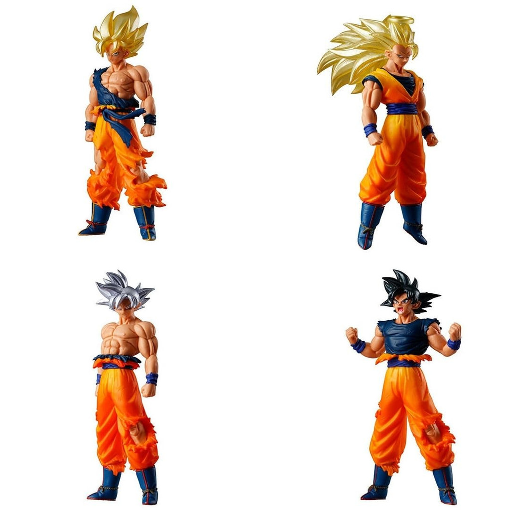 HG Dragon Ball 01 GOKU EDITION × Bộ 4 loại đầy đủ Gacha Gacha Capsule Toy