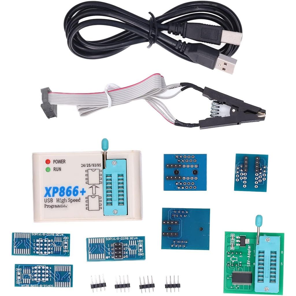 USB tốc độ cao, XP866 SPI Flash Lập trình viên BIOS Chip Kit Flash Lập trình mạch Logic lập trình ch