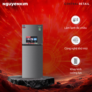  Tủ lạnh 2 cánh Sharp Inverter 181 lít ngăn đông trên SJ-X198V-SL 