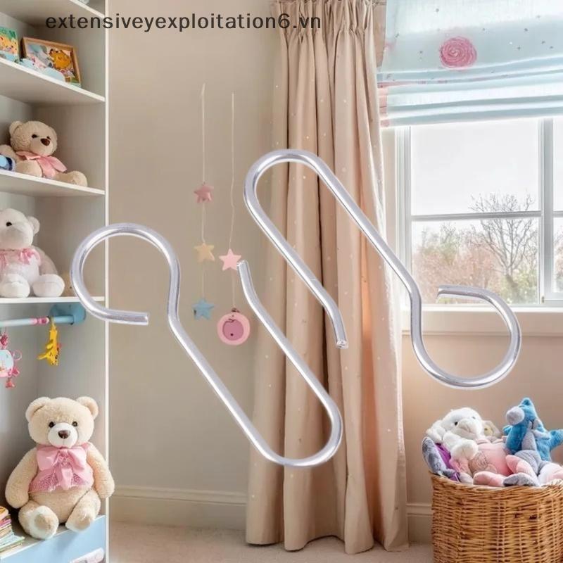 # expen # 30 Chiếc Phụ Kiện Rèm Tiện Dụng Rèm Kim Loại Theo Dõi Cài Đặt Móc Hình Chữ S Kim Loại Trần