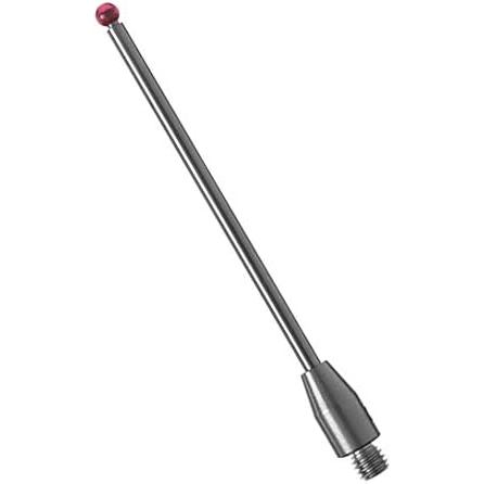Suxing CMM Đầu dò cảm ứng Stylus M3 Thread Shank Đường kính 2mm Đầu bi Ruby Chiều dài 40mm A-5003-00