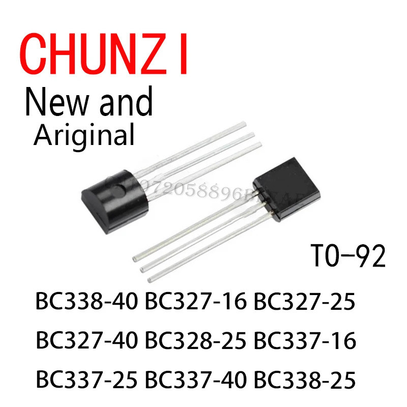 100 Chiếc Mới Và Chính Hãng TO-92 BC338-40 BC327-16 BC327-25 BC327-40 BC328-25 BC337-16 BC337-25 BC3