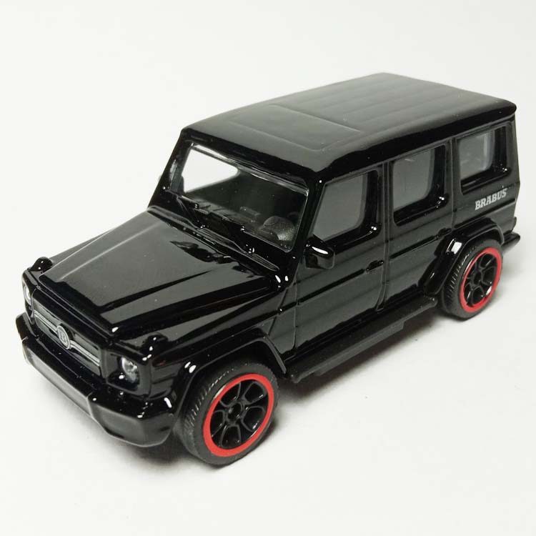 Majorette Majorette Navigator Hợp Kim Xe Brabus Xe địa hình Mercedes-Benz Đen AMG G63