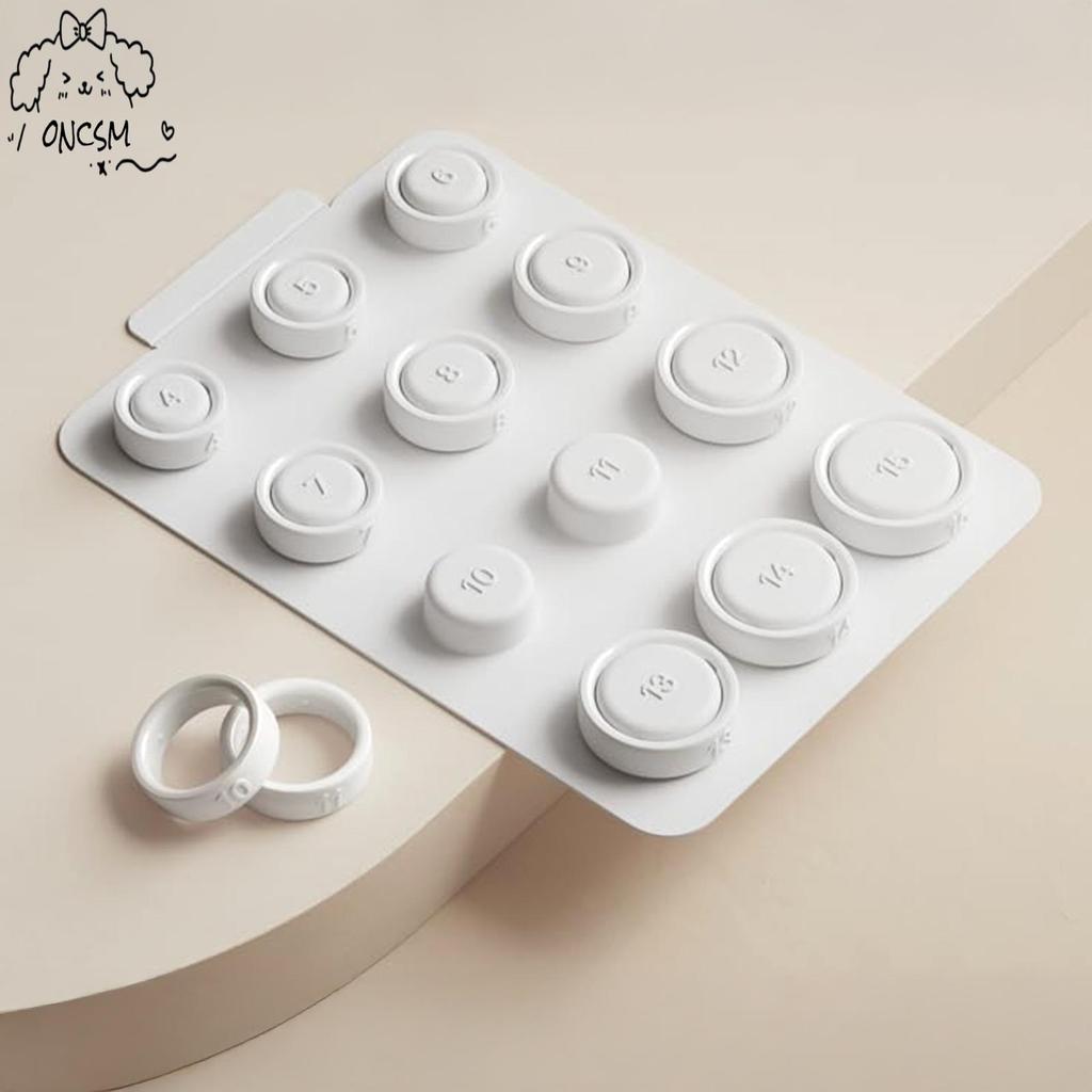 Silicone Oura Ring 4 Bộ kích thước Vỏ vòng silicon đàn hồi chống trầy xước Thích hợp cho phòng tập t