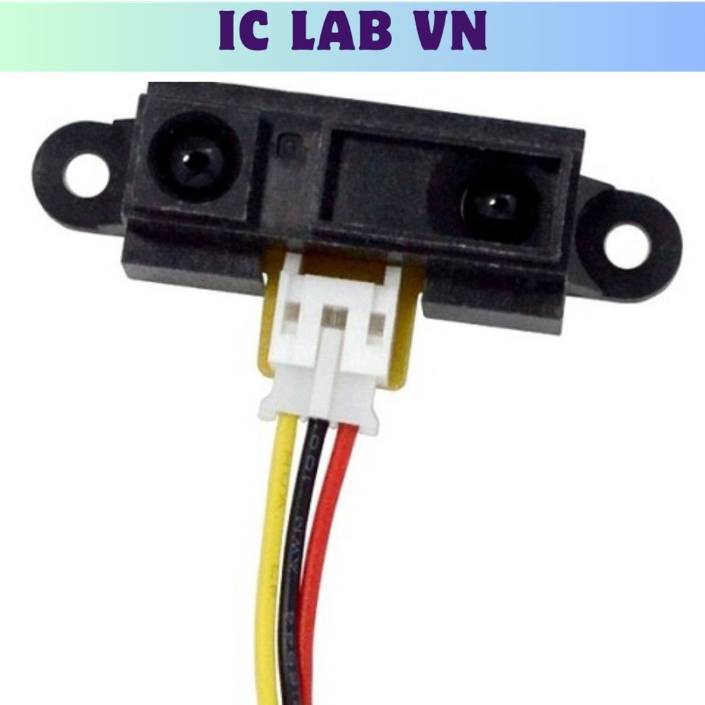 Cảm Biến Vật Cản Hồng Ngoại Sharp GP2Y0A21YK0F Ic Lab VN