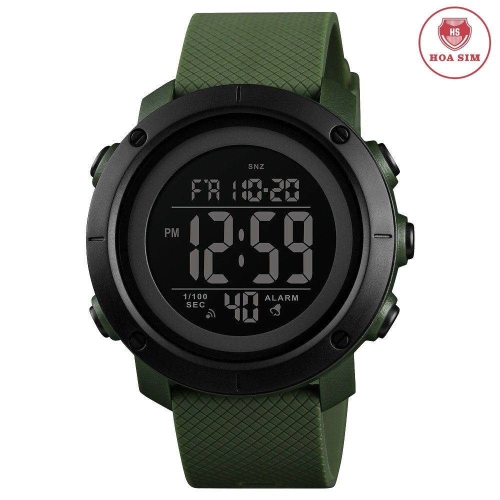 Đồng Hồ Thể Thao Nam SKMEI 1416, 1426 Đồng Hồ Kỹ Thuật Số Chống Nước, Đồng Hồ Đeo Tay Thời Trang Báo Thức Đếm Ngược