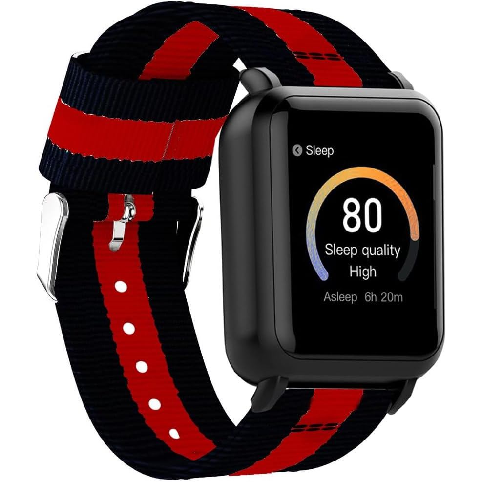 Lamshaw Tương thích với dây đeo 3Plus Vibe Pro, Dây đeo thay thế vải dệt Nylon Tương thích với 3Plus