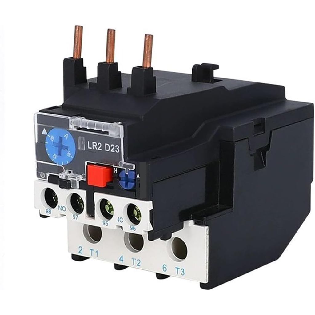 Rơle quá tải nhiệt điện Rơle quá tải nhiệt LR2-D13 D23 D33 JR28-25 36 Tấm bảo vệ nhiệt quá tải nhiệt