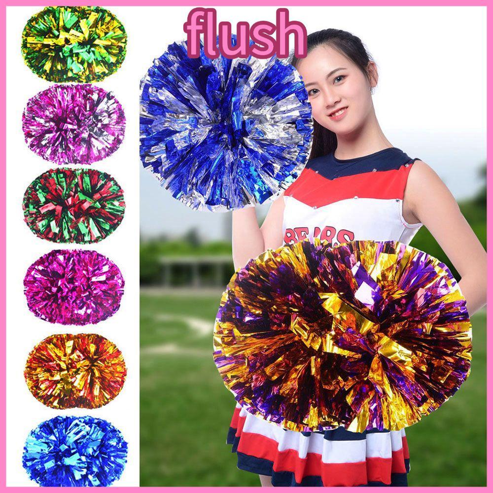 FLUSH Cổ Vũ Bóng Cổ Vũ Lạ Mắt Nhẫn Phong Cách Đôi Lỗ Tay Cầm Trang Trí Tiệc Khiêu Vũ